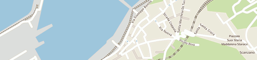 Mappa della impresa maracana' pub sas di cirillo patrizia a CASTELLAMMARE DI STABIA