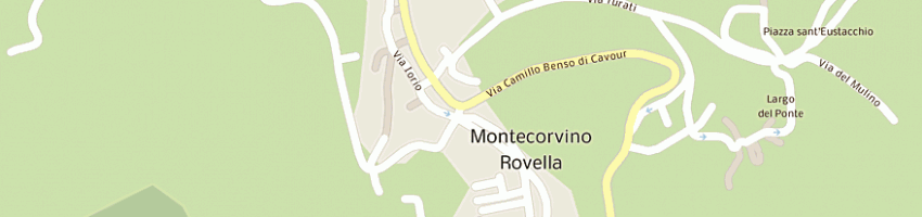 Mappa della impresa poste italiane a MONTECORVINO ROVELLA