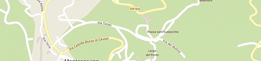 Mappa della impresa santina srl a MONTECORVINO ROVELLA