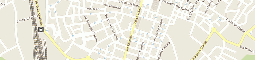 Mappa della impresa credito emiliano spa a MARTINA FRANCA