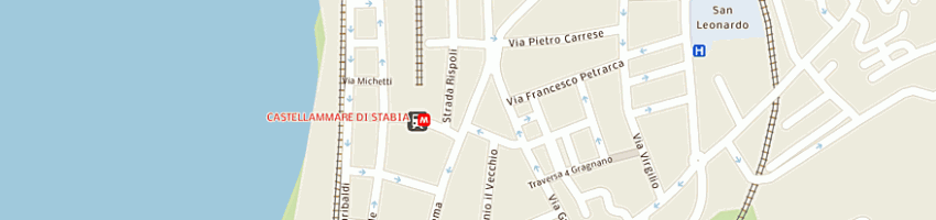 Mappa della impresa studio stabia centro di volpicelli m a CASTELLAMMARE DI STABIA