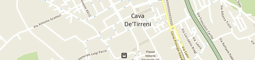 Mappa della impresa accarino francesco a CAVA DE TIRRENI