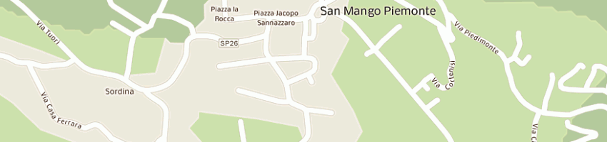 Mappa della impresa gioia gaudenzio a SAN MANGO PIEMONTE