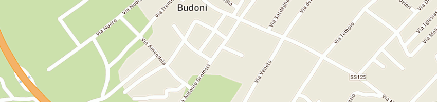 Mappa della impresa doddo andrea a BUDONI