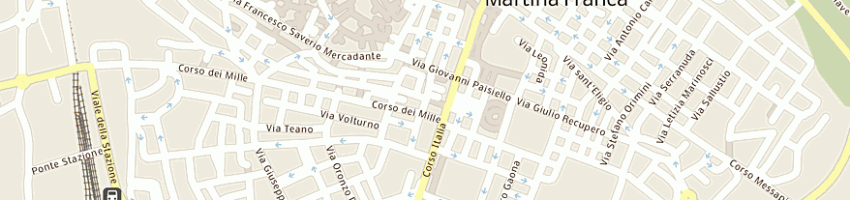 Mappa della impresa autofficina pastore vito a MARTINA FRANCA