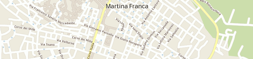 Mappa della impresa mutinati giovanni a MARTINA FRANCA