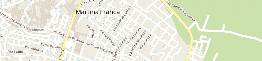 Mappa della impresa ristorante pizzeria la cremaillere a MARTINA FRANCA