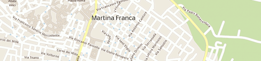 Mappa della impresa atelier carol snc a MARTINA FRANCA