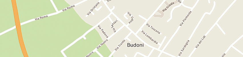 Mappa della impresa ersat a BUDONI