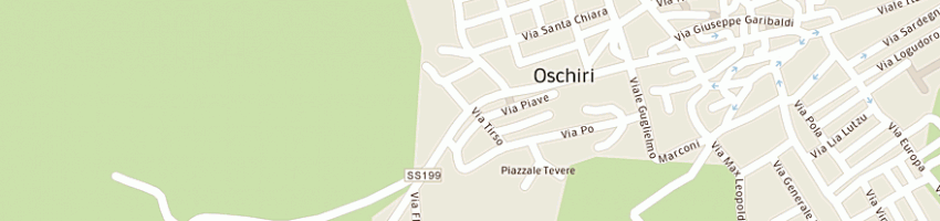 Mappa della impresa scuola media statale a OSCHIRI