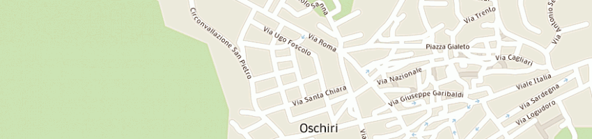 Mappa della impresa poste italiane a OSCHIRI