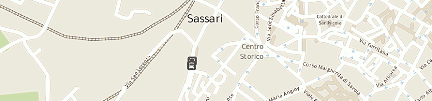 Mappa della impresa scotto antonio a SASSARI