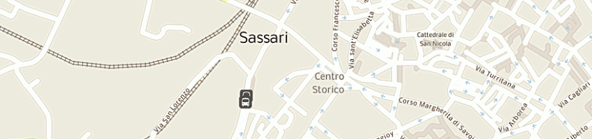 Mappa della impresa scuola elementare santa maria a SASSARI