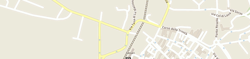Mappa della impresa nurra giuseppe a SASSARI