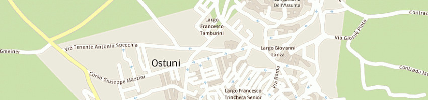 Mappa della impresa ristorante al solito posto a OSTUNI