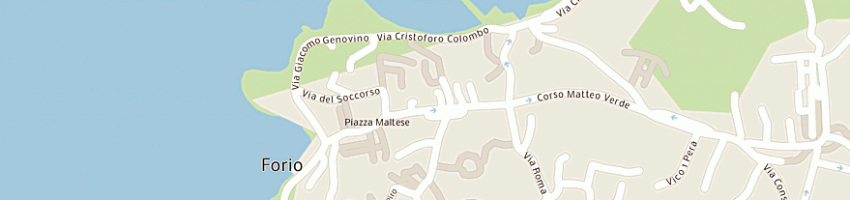 Mappa della impresa hotel villa lina a FORIO