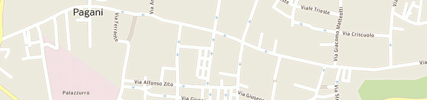 Mappa della impresa giove ernesto a PAGANI