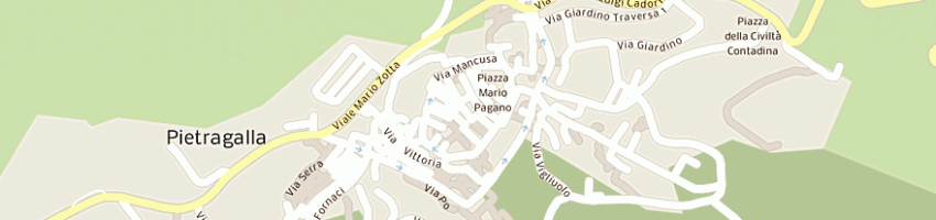 Mappa della impresa municipio a PIETRAGALLA