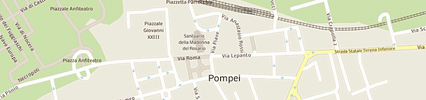 Mappa della impresa hotel palma a POMPEI