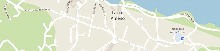 Mappa della impresa municipio a LACCO AMENO