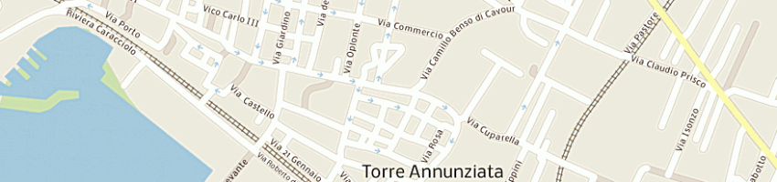 Mappa della impresa esposito anna a TORRE ANNUNZIATA