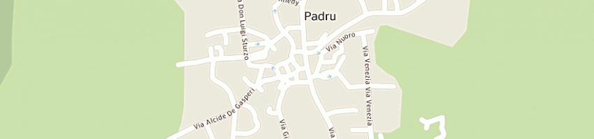 Mappa della impresa bar fideli pietro a PADRU