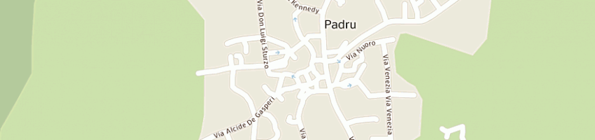 Mappa della impresa comune di padru a PADRU