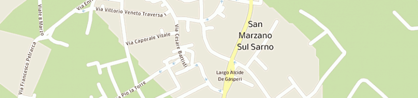Mappa della impresa delegazione aci s marzano a SAN MARZANO SUL SARNO