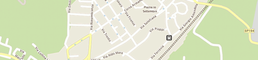 Mappa della impresa sintesi srl a MERCATO SAN SEVERINO