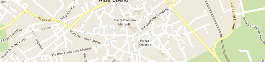Mappa della impresa ' pizza - crepe 2001 ' di curri gianluca a ALBEROBELLO