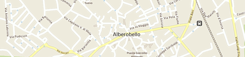 Mappa della impresa colucci carlo antonio modesto a ALBEROBELLO