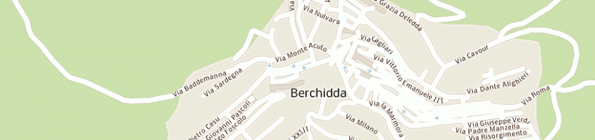 Mappa della impresa mannu sandro a BERCHIDDA