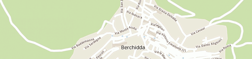 Mappa della impresa carabinieri a BERCHIDDA