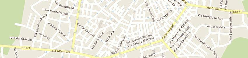 Mappa della impresa giampetruzzi giuseppa vita maria a SANTERAMO IN COLLE