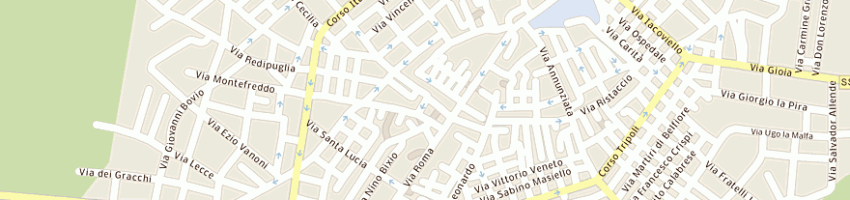 Mappa della impresa catella natale a SANTERAMO IN COLLE