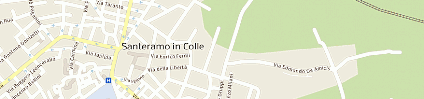 Mappa della impresa michele colacicco srl a SANTERAMO IN COLLE