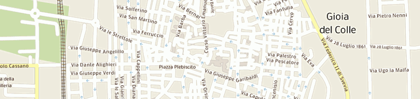 Mappa della impresa alessio confezioni di savino isabella maria rosaria a GIOIA DEL COLLE