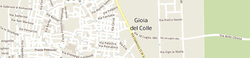 Mappa della impresa lomangino filippo vito a GIOIA DEL COLLE