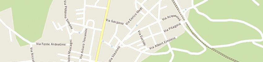 Mappa della impresa ristorante pizzeria il giglio a SANTERAMO IN COLLE