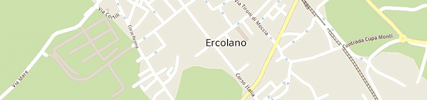 Mappa della impresa ercolano pizza village snc di carannante angelo a ERCOLANO