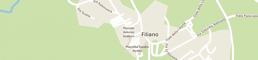 Mappa della impresa poste italiane a FILIANO