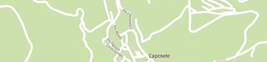 Mappa della impresa pizzeria trattoria la sorgente anna a CAPOSELE