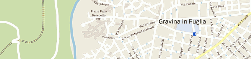 Mappa della impresa new step di racanelli teresa a GRAVINA IN PUGLIA