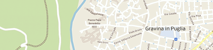 Mappa della impresa mangione vincenzo a GRAVINA IN PUGLIA