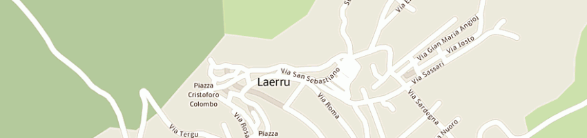 Mappa della impresa comune di laerru a LAERRU
