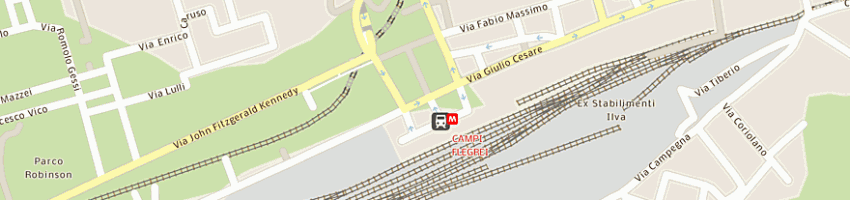 Mappa della impresa radio maracana' club 91 - srl a NAPOLI
