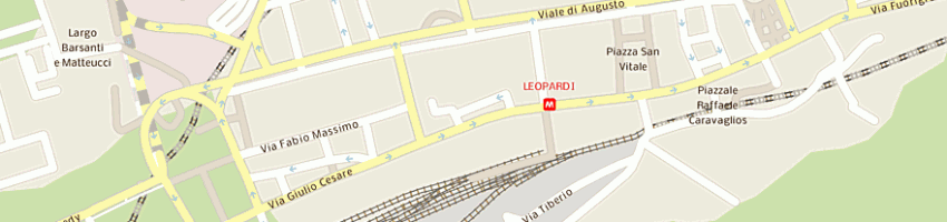 Mappa della impresa hotel leopardi a NAPOLI