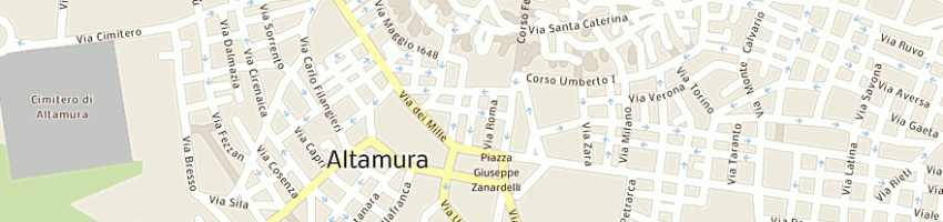 Mappa della impresa martimucci giovanni a ALTAMURA