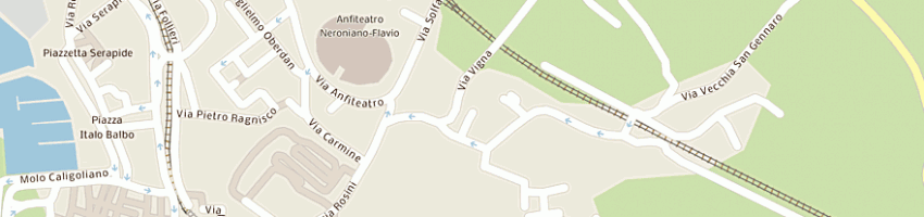 Mappa della impresa municipio di pozzuoli centro di accoglienza minori a POZZUOLI