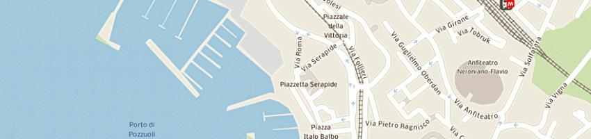 Mappa della impresa traghetti pozzuoli srl a POZZUOLI